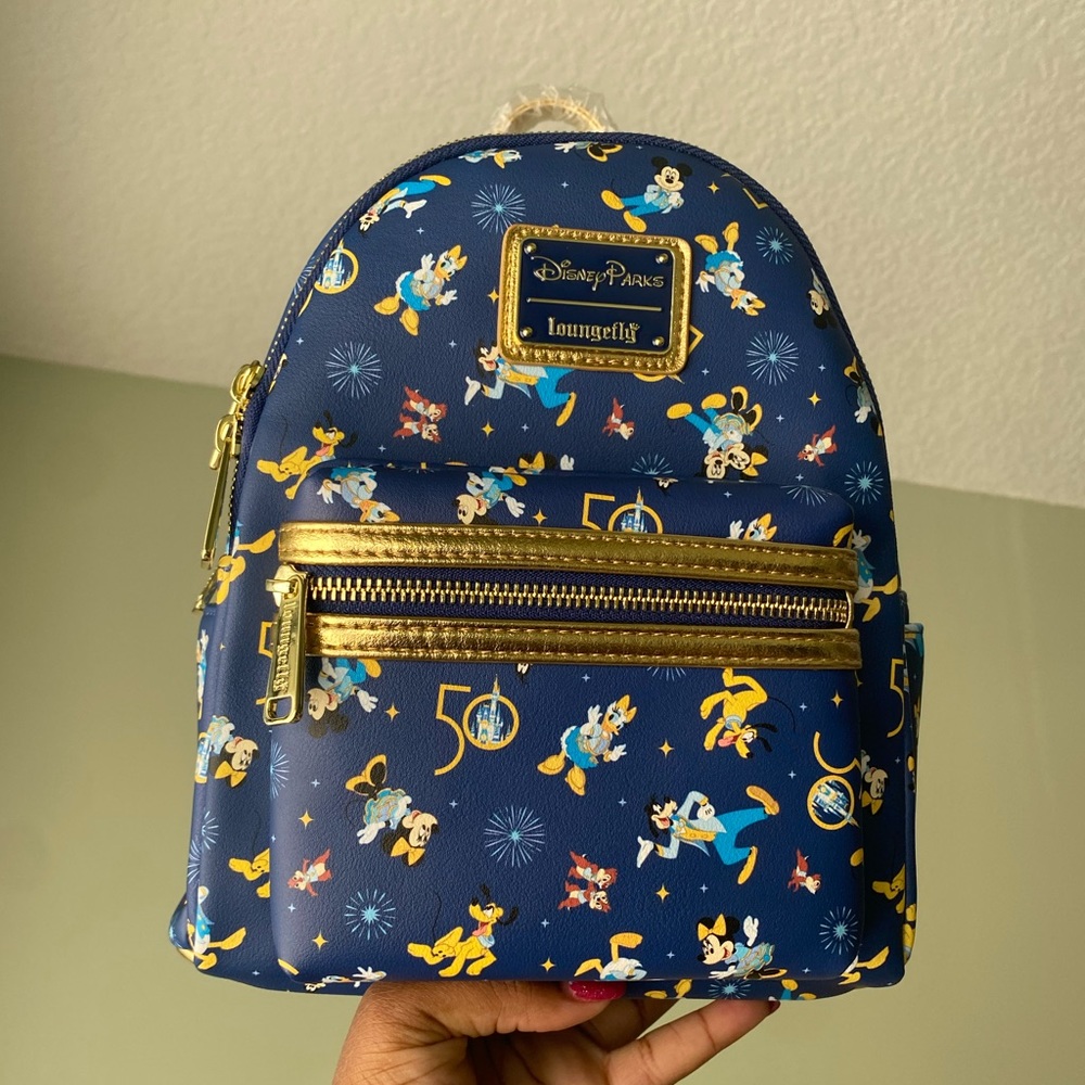 Disney Parks Exclusive 50th Anniversary Loungefly Bag